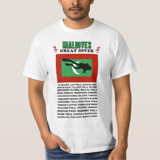 Camiseta Grandes zambullidas de Maldivas