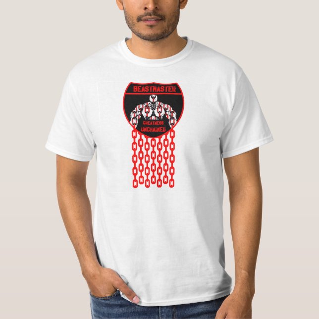 Camiseta Grandeza de Beastmaster del músculo de Hargis (Anverso)