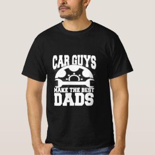 Camiseta Grandfather Quotes   Car Guys Make The Best Dads
