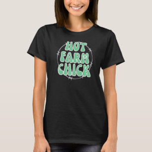 Camiseta Grandiosas chichas de granja Chicas mujeres cultiv