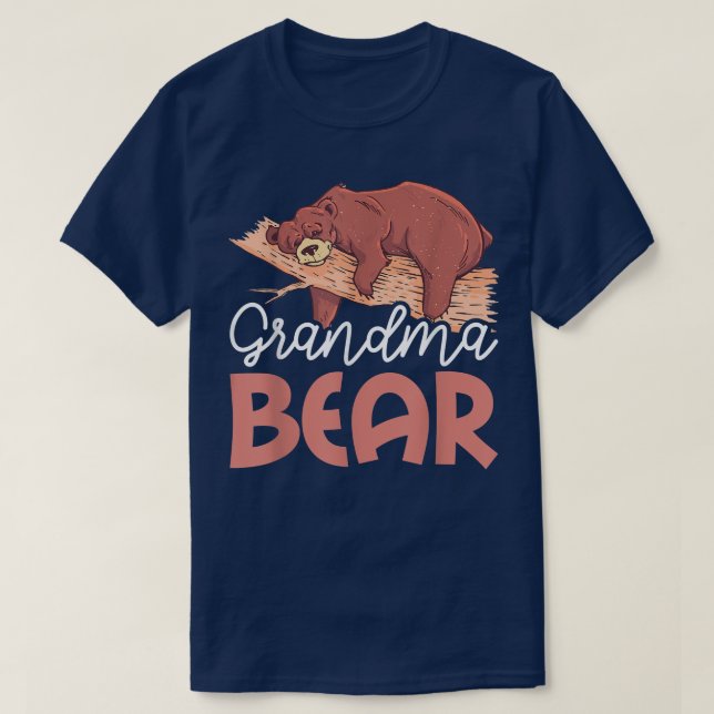 Camiseta Grandma Bear  (Diseño del anverso)