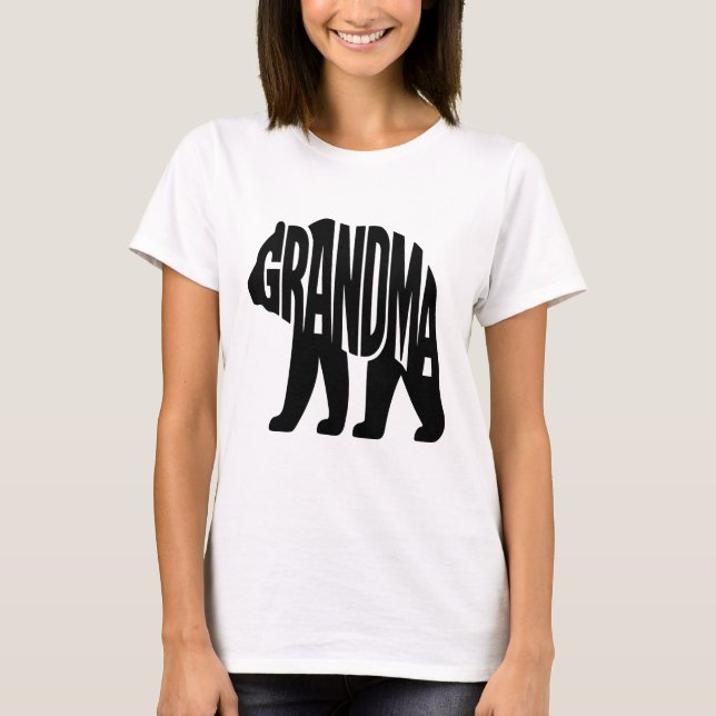Camiseta Grandma Bear (Anverso)