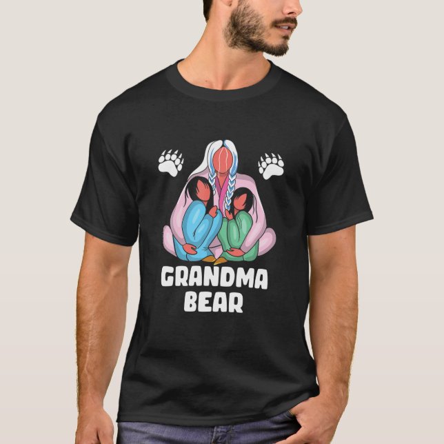 Camiseta Grandma Bear Family Native American Love (Anverso)