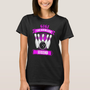 Camiseta Grandma Bowlers Diez Pin GIGI Legend Bowling