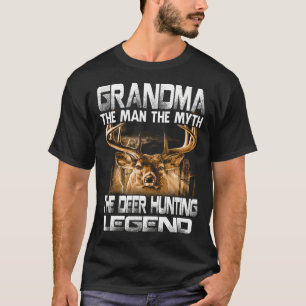 Camiseta GRANDMA El hombre el mito la leyenda de la caza de