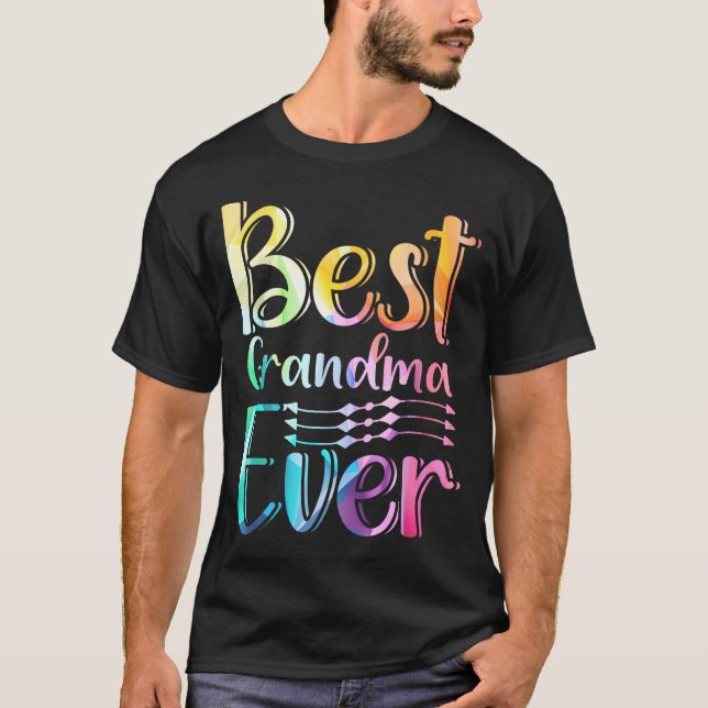 Camiseta Grandma Ever Gift Graphic Art Text Quote Design  (Anverso)