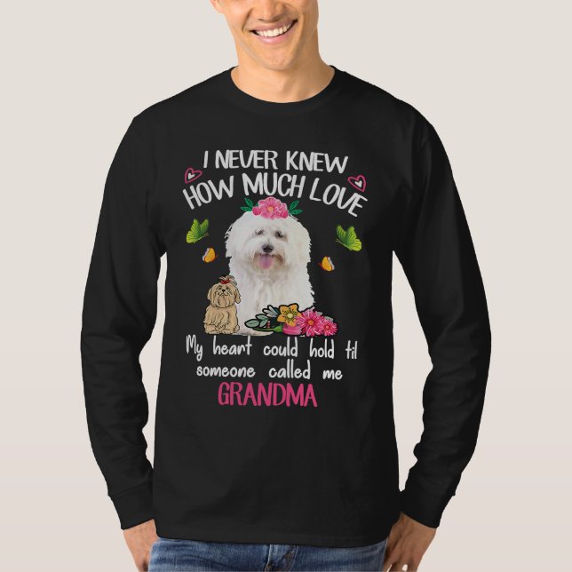 Camiseta Grandma I never knew How much Love Plus Size (Anverso)