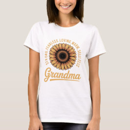 Camiseta Grandma Sunflower Mothers day 