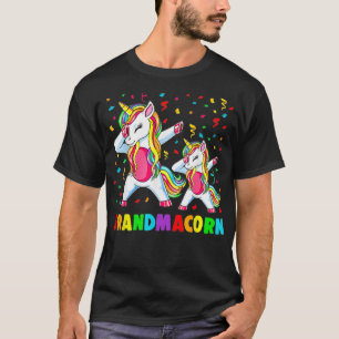 Camiseta Grandmacorn Unicorn Grandma Baby Mother's Day