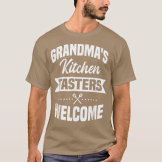 Camiseta Grandmas Kitchen Tasters Welcome Cooking Epert Che