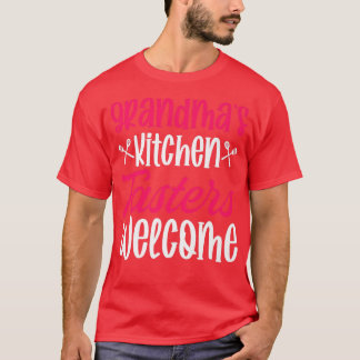 Camiseta grandmas kitchen tasters welcome cooking epert che
