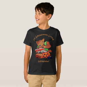 Camiseta Grandmas Little Werewolf