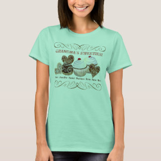 Camiseta Grandma's Sweeties, Personalized Tee Shirt