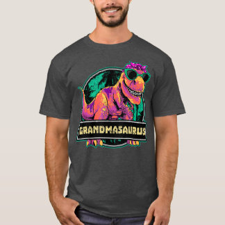 Camiseta Grandmasaurus T rex Grandma Saurus Dinosaur