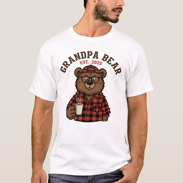 Camiseta Grandpa Bear 2025 hoodie/t-shirt (Anverso)
