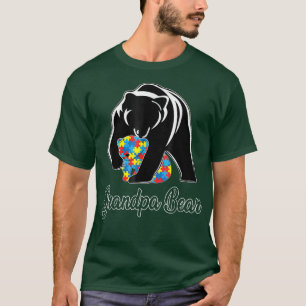 Camiseta Grandpa Bear Autism Awareness Autism