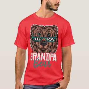 Camiseta Grandpa bear for who love the Animal