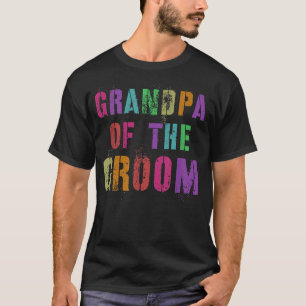 Camiseta GRANDPA DE Fami, abuelo del partido de novias GROO