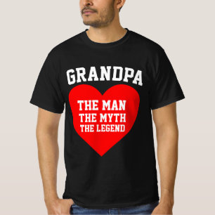 CAMISETA GRANDPA EL HOMBRE MYTH LEGEND T-SHIRTS TEES
