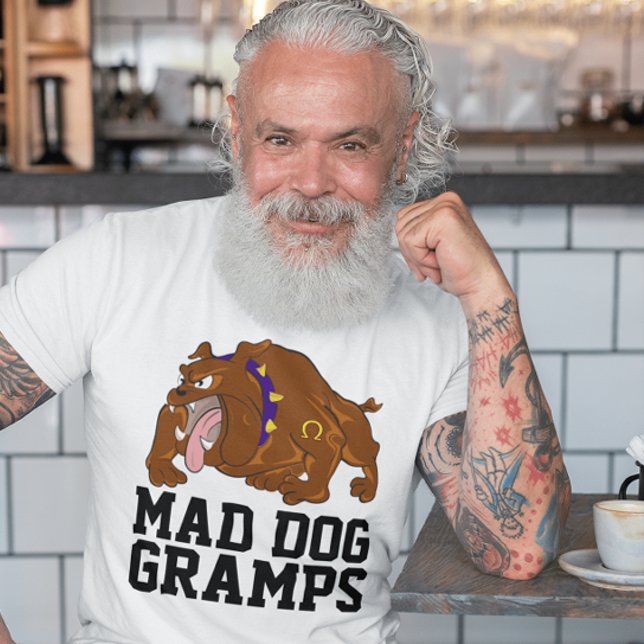 CAMISETA GRANDPA FUNNY MAD DOG GRAMPS T-SHIRT (Subido por el creador)