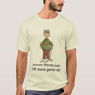 Camiseta ¡grandpa_golfing, justONE de la miel de Awwww má