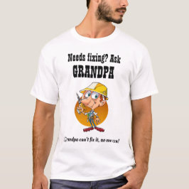 Camiseta GRANDPA LO ARREGLARÁ - El mejor abuelo