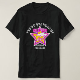 Camiseta GRANDPA ORGULLOSO DE Super Grad Pink-On Dark-Edita