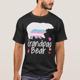 Camiseta Grandpap Lgbt Oso Transgénero Rainbow Lgbt Gay Le