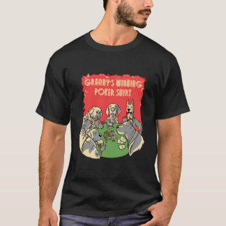 Camiseta Grandpas Ganadora de Poker Shirt Casino Card Juego