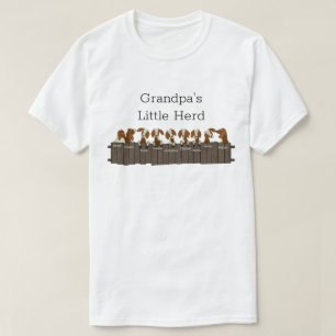Camiseta Grandpas Little Goat Herd 9 cabras