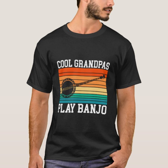 Camiseta Grandpas Play Banjo Grandpa (Anverso)