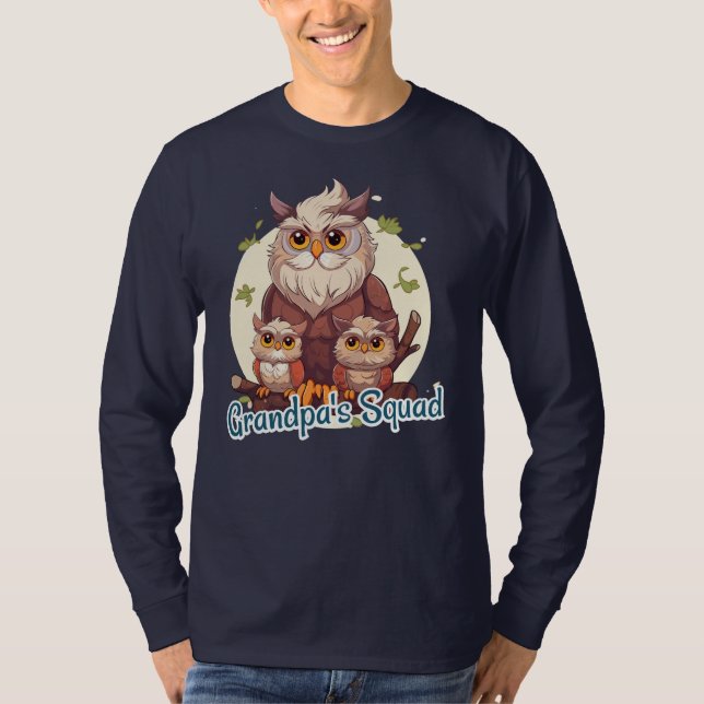 Camiseta Grandpa's Squad (Anverso)
