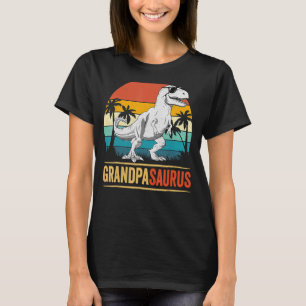 Camiseta Grandpasaurus Rex Dinosaur Grandpa Saurus Family M