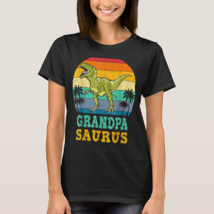 Camiseta Grandpasaurus Rex Dinosaur Grandpa Saurus Family M