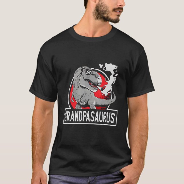 Camiseta Grandpasaurus Rex Dinosaur Grandpa Saurus Family M (Anverso)