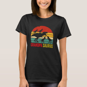 Camiseta Grandpasaurus Rex Dinosaur Grandpa Saurus Family M