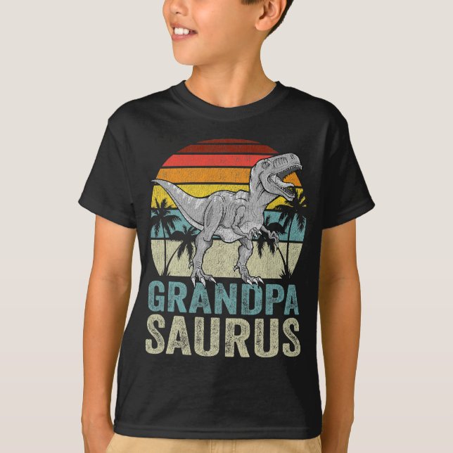 Camiseta Grandpasaurus T Rex Dinosaur | T-Shirt (Anverso)