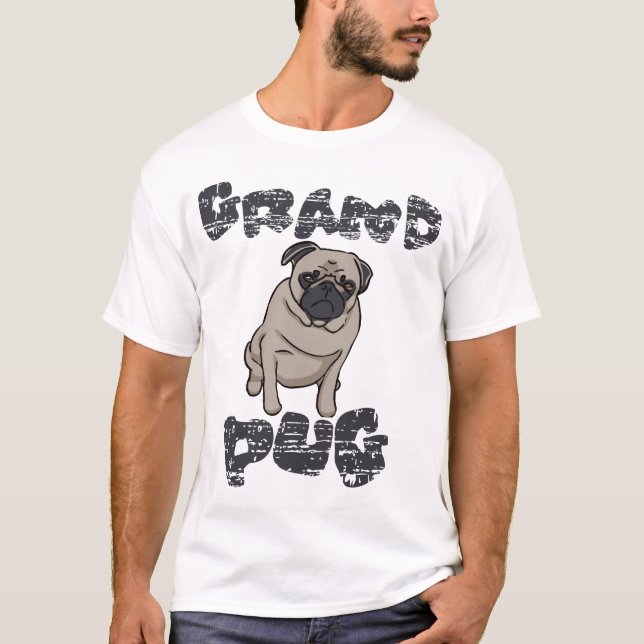 Camiseta grandpug (Anverso)