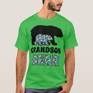 Camiseta Grandson Bear Autism Awareness