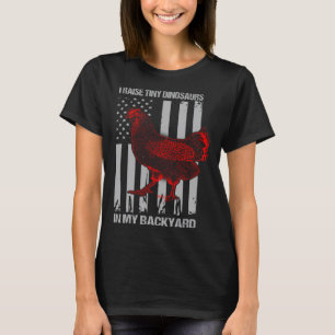 Camiseta Grangera de pollos de patio Retro Future 2