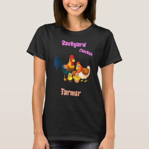 Camiseta Grangero Criador de Gallinas Humor Sarcástico