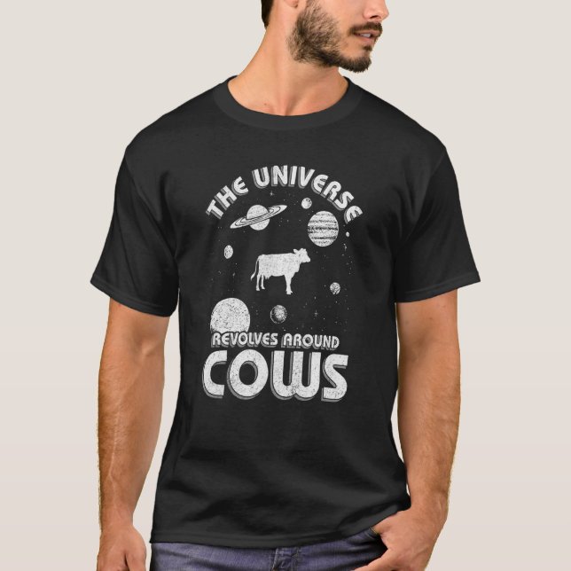 Camiseta Grangero de vacas (Anverso)