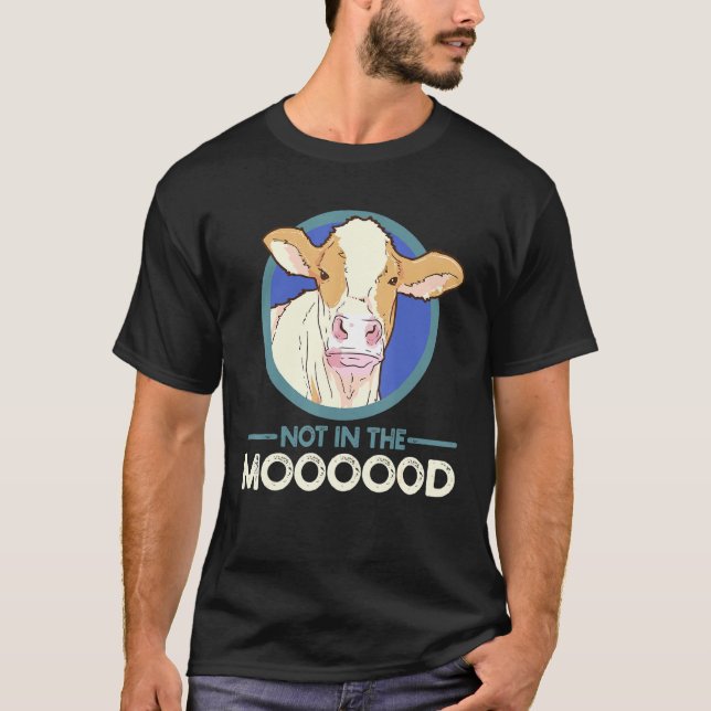 Camiseta Grangero de vacas cultivando (Anverso)