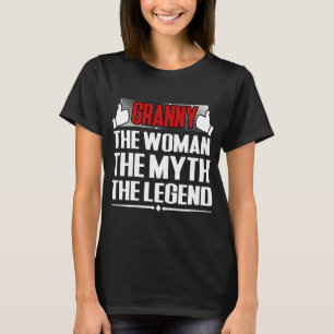 CAMISETA GRANÍA LA MUJER EL MITO LA LEYENDA