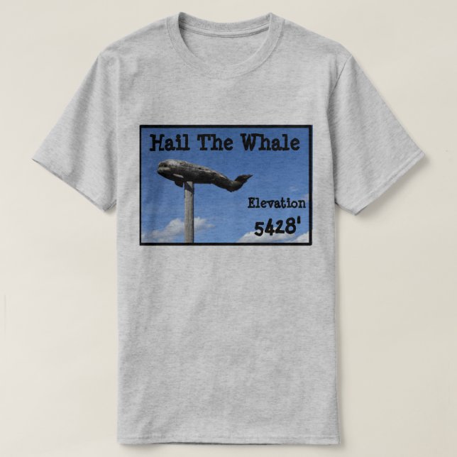 Camiseta Granice la ballena (Diseño del anverso)