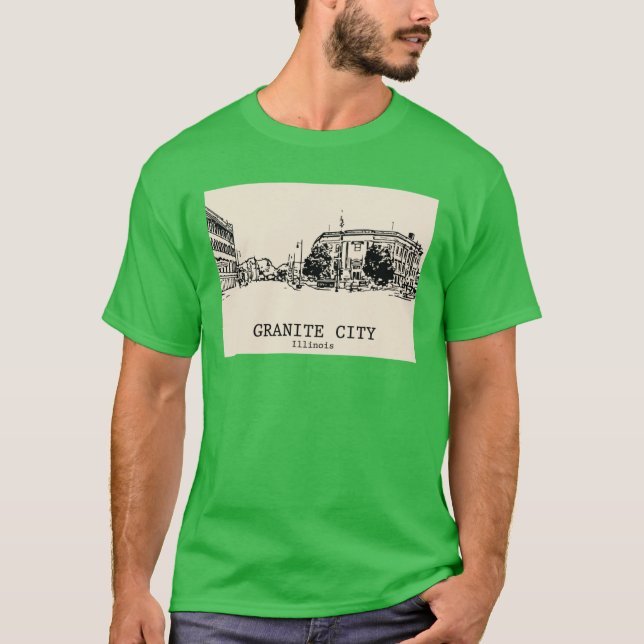 Camiseta Granite City Illinois (Anverso)
