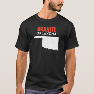 Camiseta Granite Estados Unidos América Viaje Oklahoman