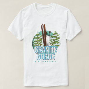 Camiseta Granite Gorge new Hampshire ski