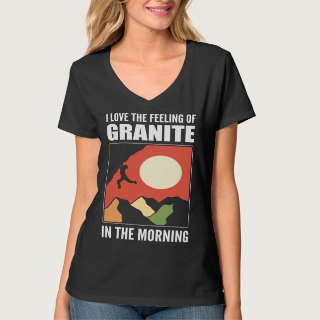 Camiseta Granite in Morning Backcountry Hiker (Anverso)
