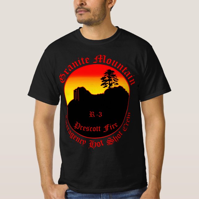 Camiseta Granite Mountain Interagency Hot Shot Crem (Anverso)